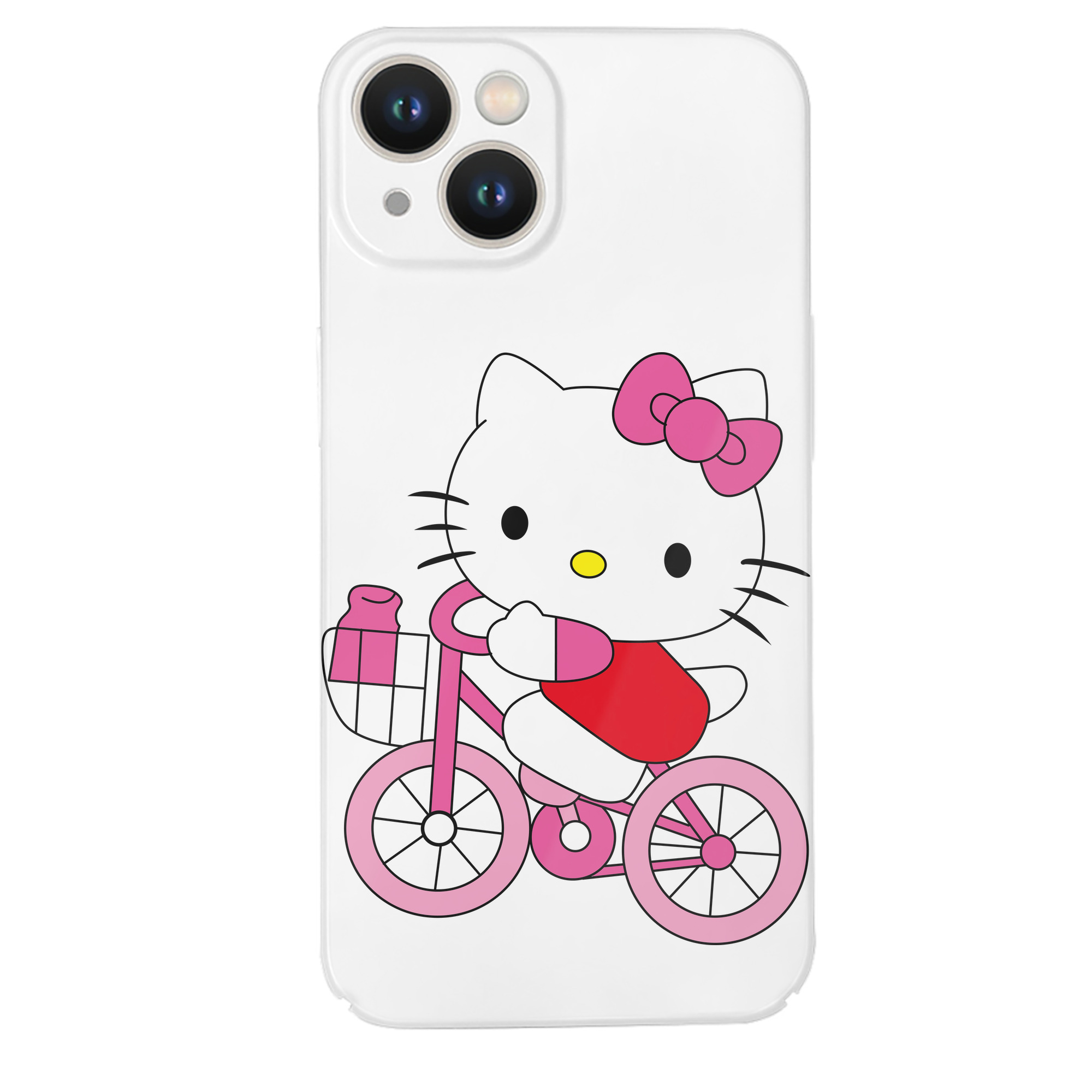 （画像用） Hello Kitty ハローキティ 【iPhone 14シリーズ対応】ハードケース